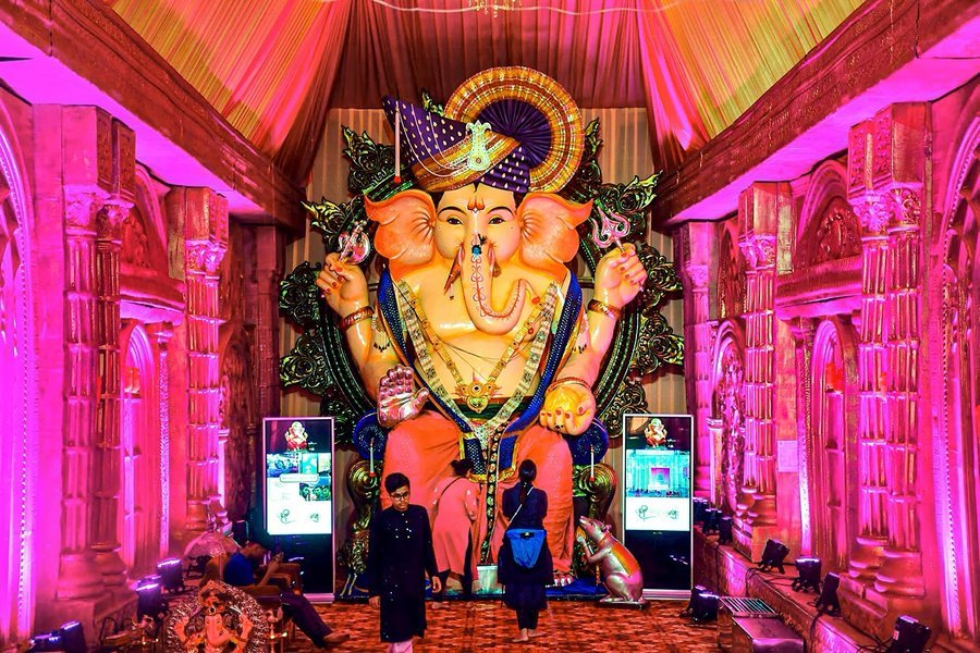 Girgaoncha Raja Ganpati pandal in Girgaon, Mumbai